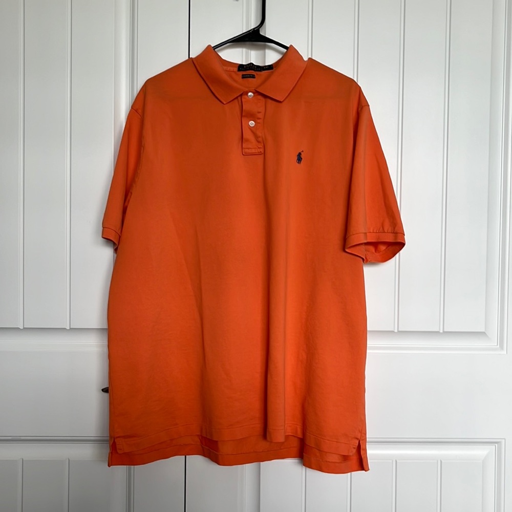 Polo Ralph Lauren Classic Fit Men’s Short Sleeve Polo Shirt 2 Button Placket XXL